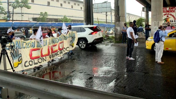 Continúan las protestas y las paralizaciones en Colón