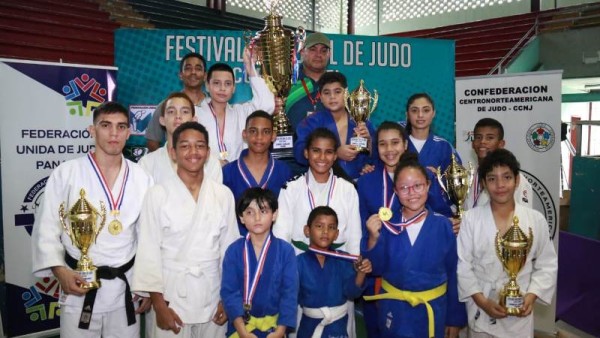 Capitalinos ganan el Festival Nacional de Judo en Chiriquí