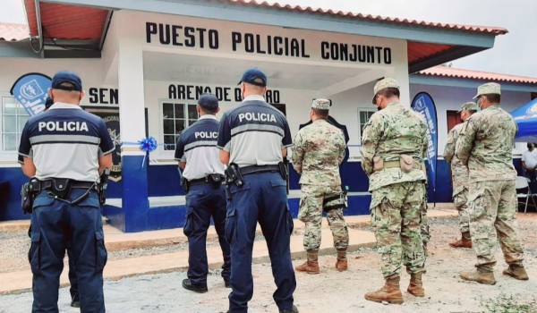 Inauguran nuevo puesto policial en Quebro, Veraguas