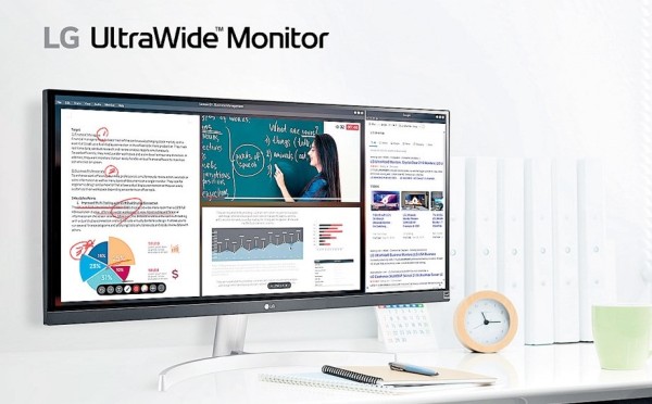 Eleva tu productividad en casa con los monitores UltraWide de LG Electronics