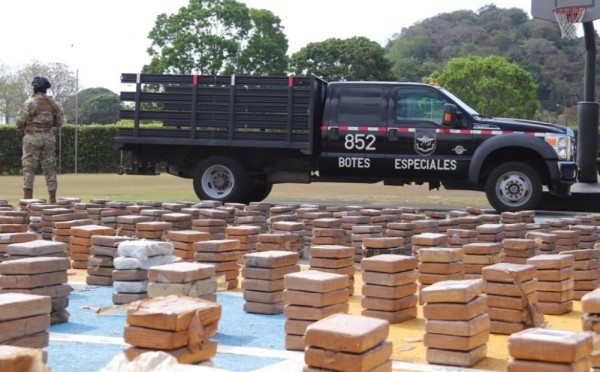 Incautan 1,500 paquetes de droga que presuntamente provenían de Costa Rica