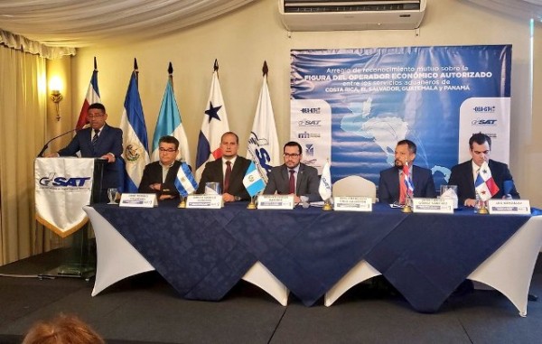 Panamá, Costa Rica, El Salvador y Guatemala firman acuerdo de operador económico