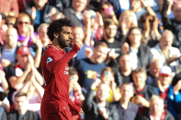 Salah mantiene el pleno de victorias del Liverpool