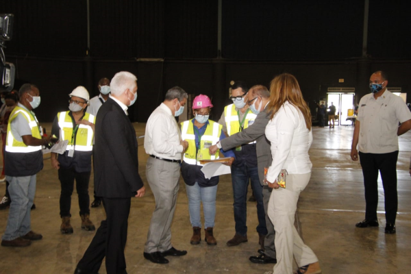 Adecuan el Centro de Convenciones Amador con 160 camas para pacientes con Covid-19