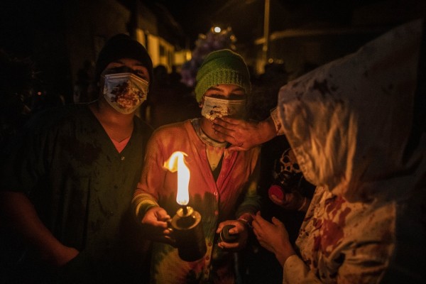 Nicaragua festeja un alegre festival de espantos en la antesala de Halloween