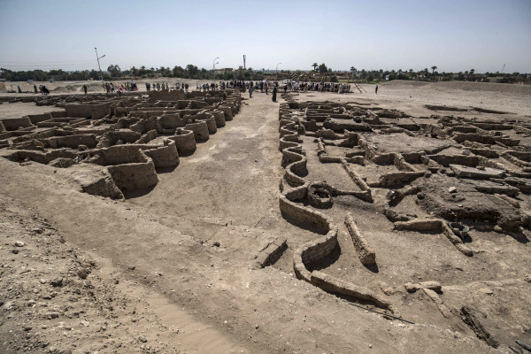 Se descubrió una parte de ciudad perdida en Egipto