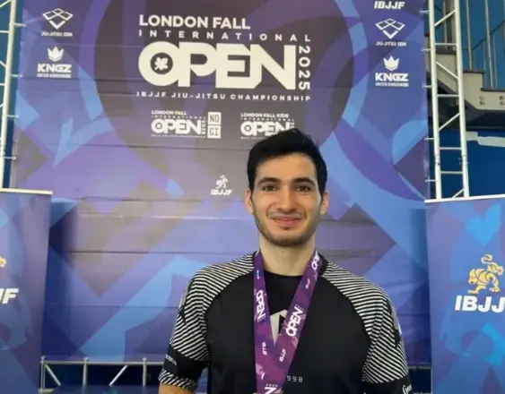 El panameño Jorge Calviño gana bronce en el IBJJF London Open