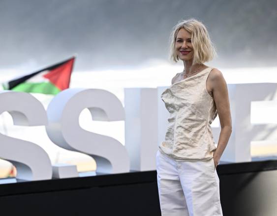 AFP | La actriz británica Naomi Watts en San Sebastián.