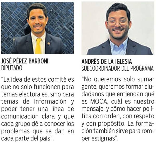 $!MOCA reafirma que quiere consolidar estructura política en las comunidades