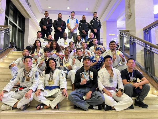 Panamá alcanza el tercer lugar en Panamericano de Jiu Jitsu en Uruguay