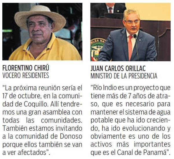 $!Río Indio: Canal prepara traslado y comunidades resisten