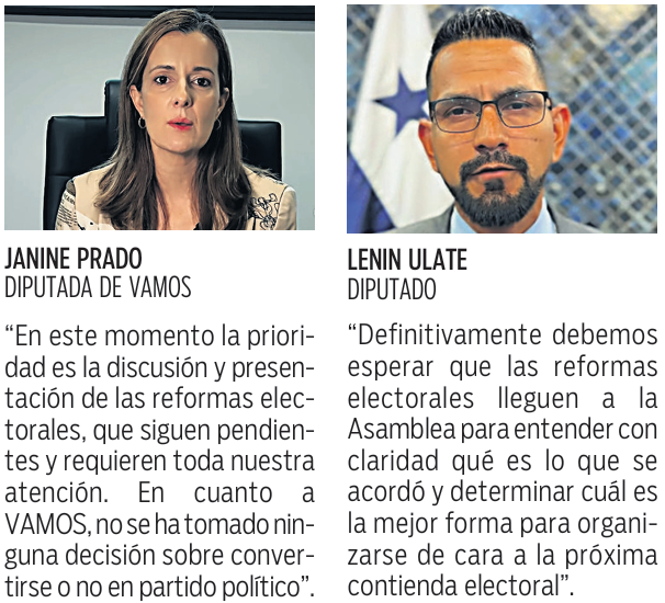 $!Vamos confirma que avanza para convertirse en un partido