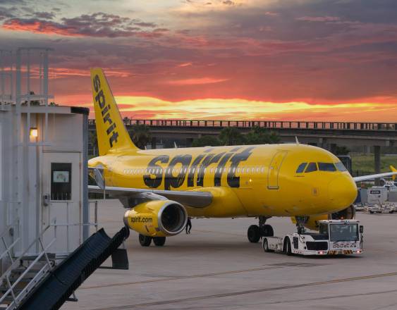 PEXELS | La aerolínea estadounidense low-cost Spirit Airlines.