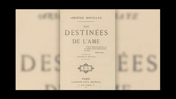 Ejemplar del libro “Des destinées de l’âme”.
