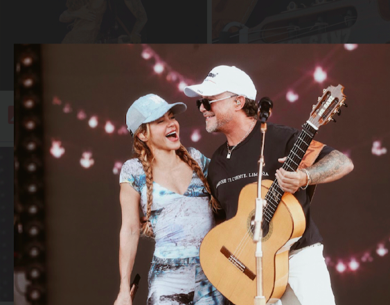 Alejandro Sanz y Shakira.