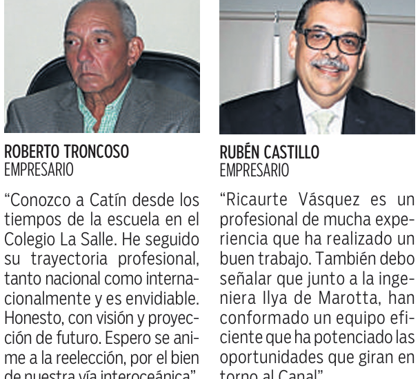 $!Respaldan liderazgo de Ricaurte Vásquez en el Canal