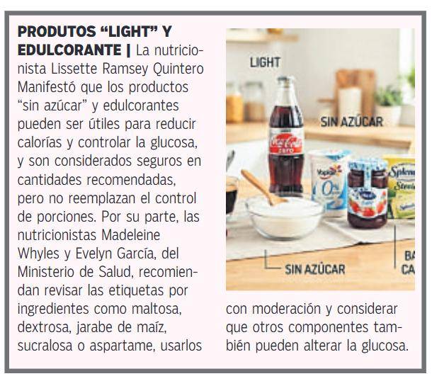$!La alimentación para los diabéticos
