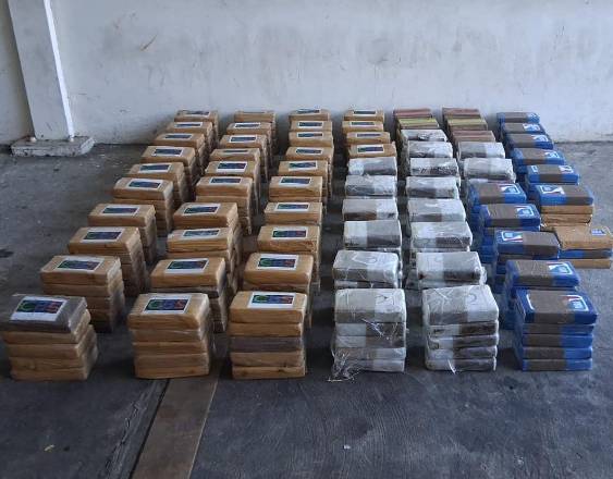 ML| Paquetes se presuntas sustancias ilícitas decomisados en Guabalá.