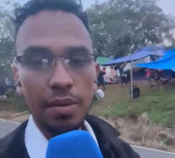 Periodistas panameños desde la primera línea tras el sismo