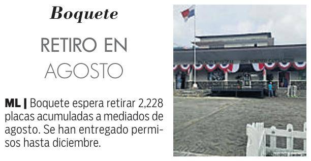 $!Retraso de las placas vehiculares por problemas logísticos