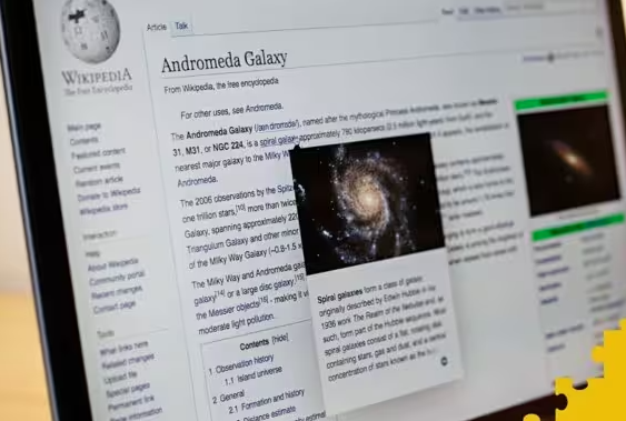 Sitio web de Wikipedia.