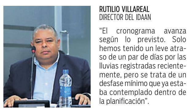 $!La red de agua potable en Azuero en la fase final de recuperación