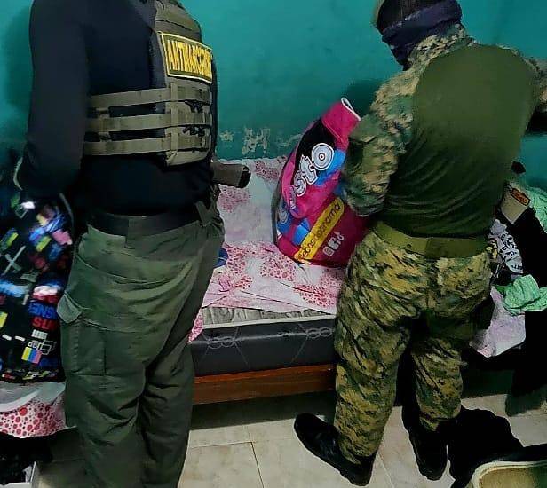 Senafront aprehende a dos personas por microtráfico en Darién