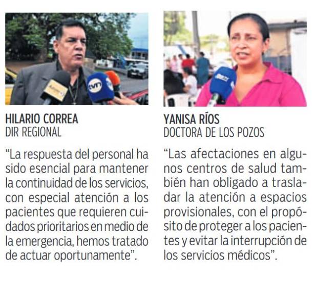 $!Personal de salud redobla esfuerzos en medio de la emergencia sísmica