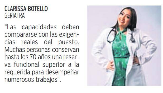 $!Geriatras, juristas y economistas rechazan la exclusión laboral por edad