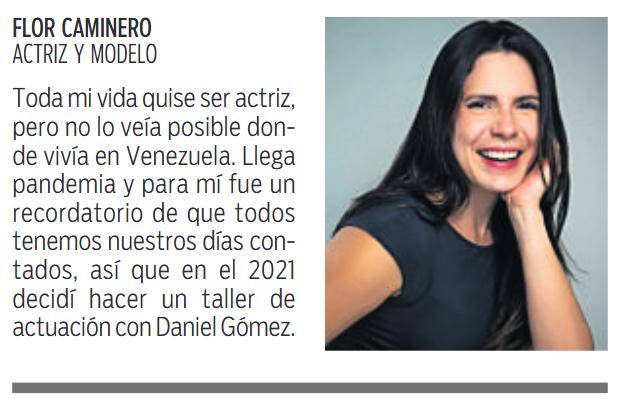 $!Flor Caminero vuelve a las tablas con ‘Boeing Boeing’ para crecer como actriz