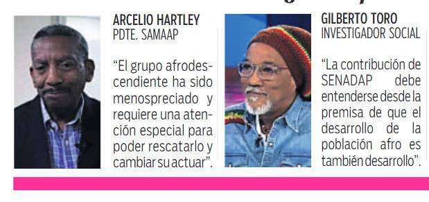 $!Los líderes afropanameños definen labor de la SENADAP