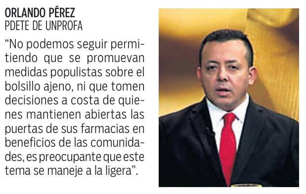 $!Farmacias advierten del impacto de nuevo descuento en medicamentos