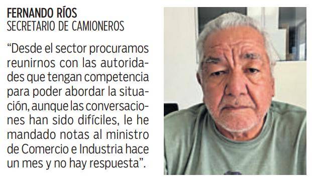 $!Gremios camioneros apuestan al diálogo ante alza del combustible