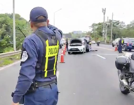 ML | Lugar del accidente de tránsito.