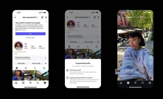 Instagram identifica mejor los perfiles generados por IA