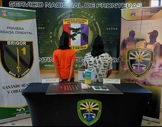 Senafront aprehende a dos personas por microtráfico en Darién