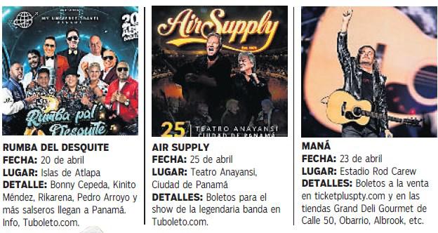 $!Los conciertos del 2024 en Panamá
