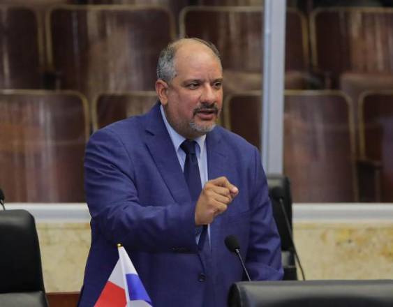 El diputado Jorge Luis Herrera