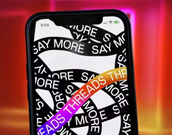 Recurso de la red social Threads.