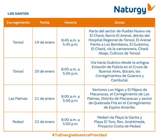 $!Aviso importante: Trabajos de mantenimiento en la red eléctrica del 19 al 25 de enero de 2026