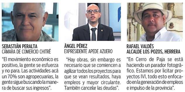 $!Proyectos de inversión dinamizan economía en Herrera y Los Santos