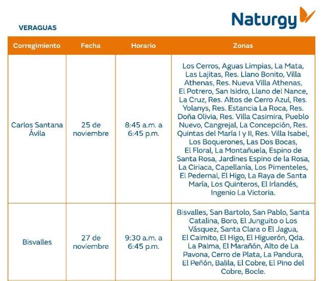 $!Aviso importante: Trabajos de mantenimiento en la red eléctrica del 24 al 30 de noviembre de 2025