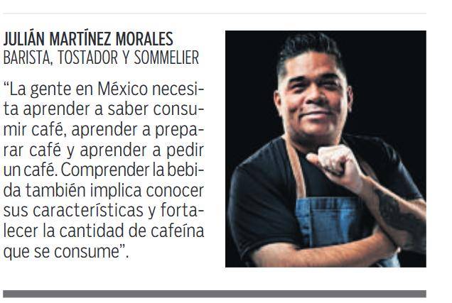$!Julián Martínez guía a los lectores por el mundo del café mexicano