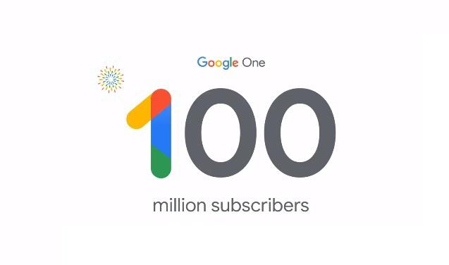 Google celebra los 100 millones de suscriptores de Google One
