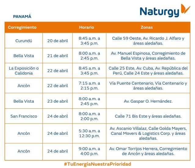 $!Aviso importante: Trabajos de mantenimiento en la red eléctrica del 20 al 26 de abril de 2026