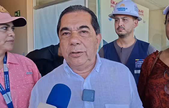El ministro Ventura Vega.