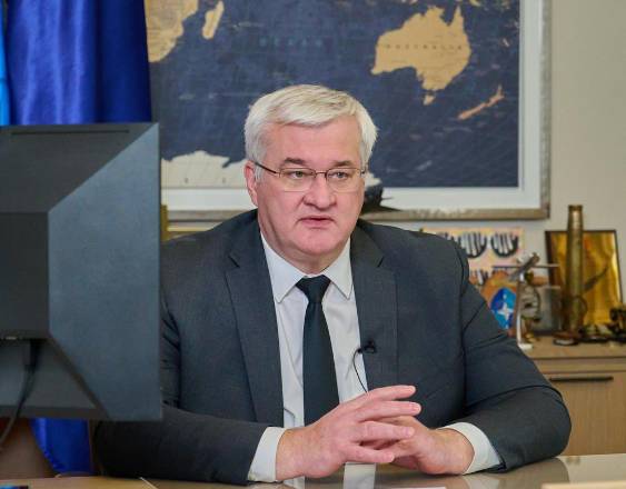 ML | El ministro de Asuntos Exteriores de Ucrania, Andrii Sybiha.