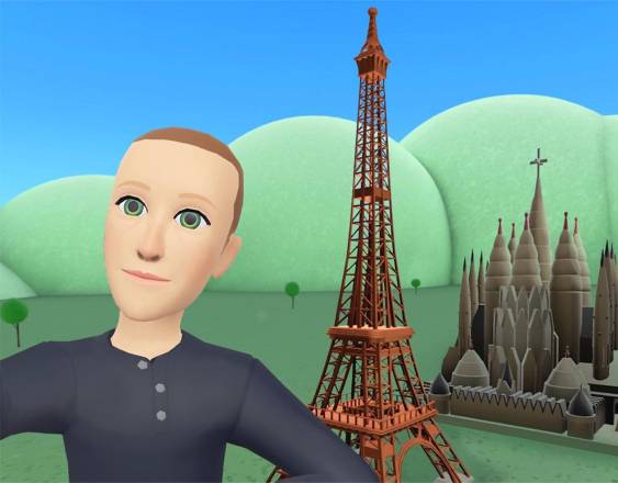 (Foto de ARCHIVO) Avatar de Mark Zuckerberg en Horizon Worlds.