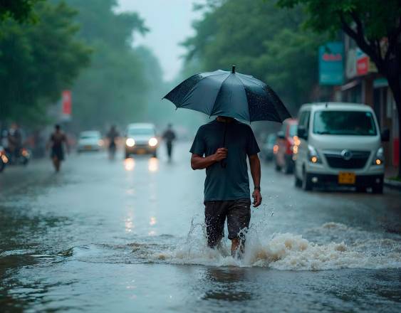 IMPHA advierte riesgo de inundaciones y deslizamientos por intensas lluvias