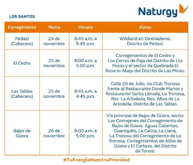$!Aviso importante: Trabajos de mantenimiento en la red eléctrica del 24 al 30 de noviembre de 2025